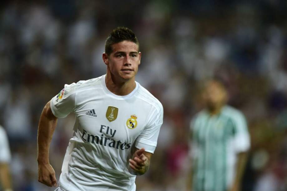 James Rodríguez no fue convocado para el partido contra el Malmo por Liga de Campeones. Foto: AFP