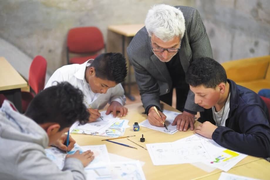 En Ciudad Bolívar trabajan con jóvenes de 11 a 18 años. / Gustavo Torrijos - El Espectador.