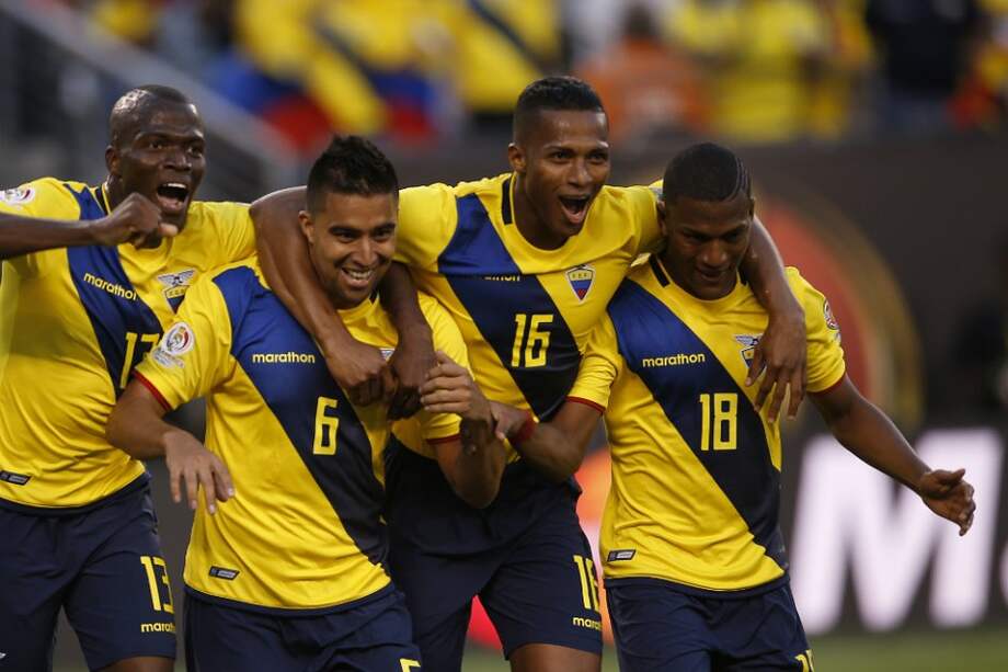 Ecuador tuvo que esperar 19 años para volverse a clasificar a unos cuartos de final de la Copa América. / AFP
