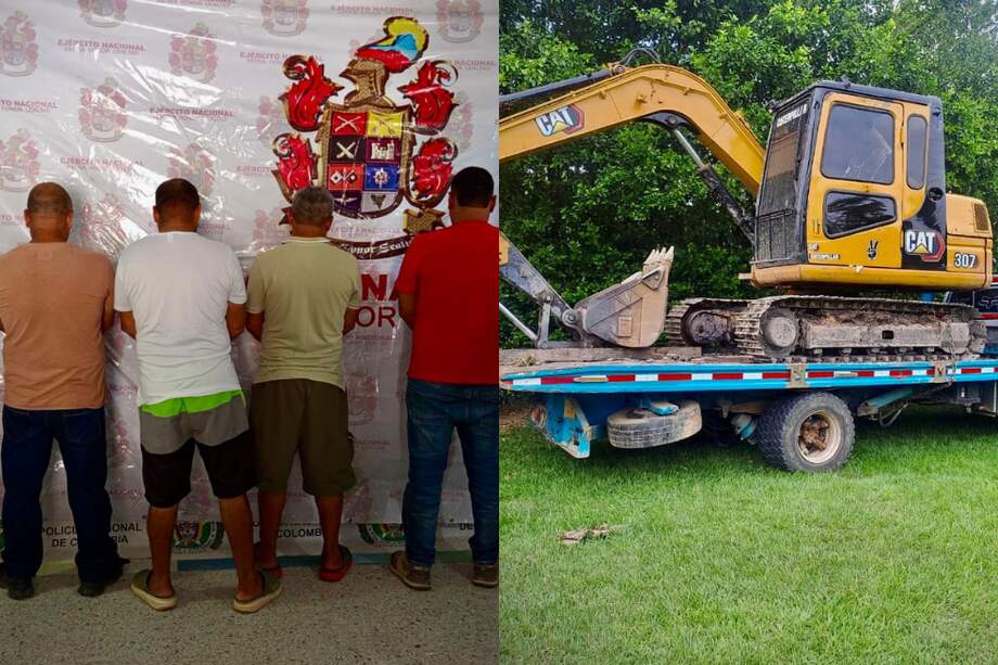 Las personas fueron puestas a disposición de las autoridades competentes para su respectiva judicialización.