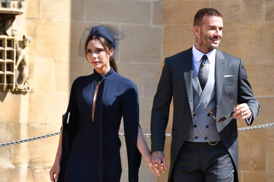 Victoria y David Beckam se unen para apoyar juntos a Manchester. / Bang Showbiz