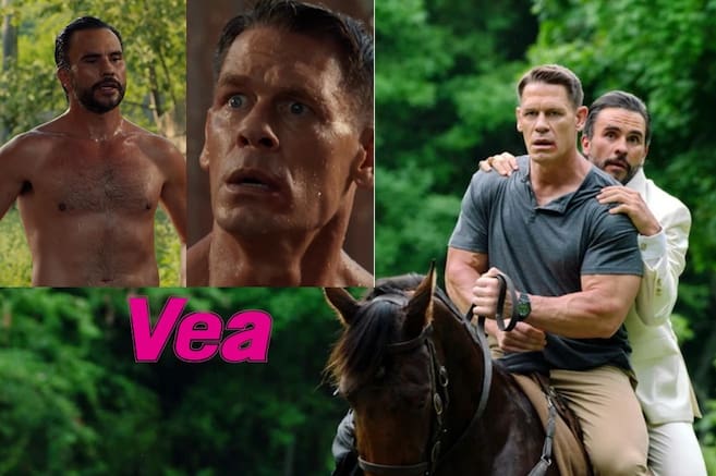 Juan Pablo Raba se desnudó frente a John Cena. Así fue el cómico momento