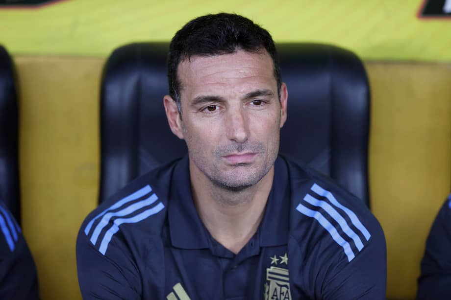 El seleccionador de Argentina, Lionel Scaloni.