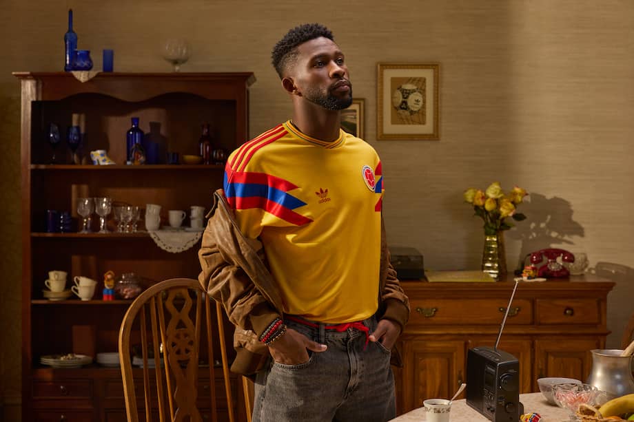 Esta es la camiseta retro que lanzó Adidas para la selección Colombia. / Cortesía