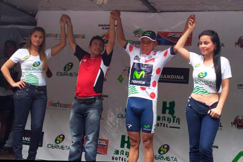 Fredy Montaña ganó primera etapa de la Vuelta al Meta