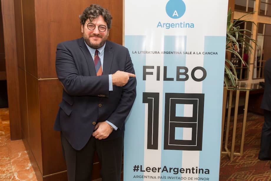 Pablo Avelluto, Ministro de Cultura de Argentina, en la Feria Internacional del Libro de Bogotá / Cortesía