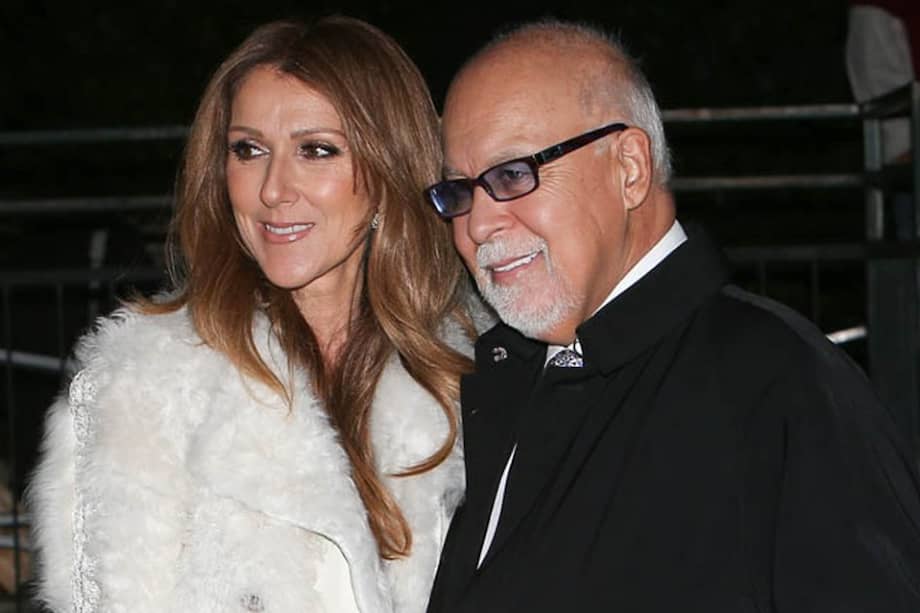 Céline Dion y René Angélil.