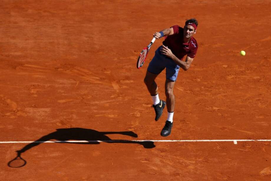 Roger Federer venció a Guillermo García López. Foto: AFP