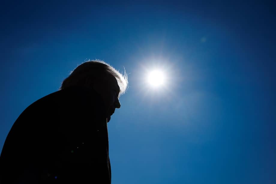 El presidente de Estados Unidos, Donald Trump, recibió el sábado a los gobernadores estatales en la Casa Blanca.
