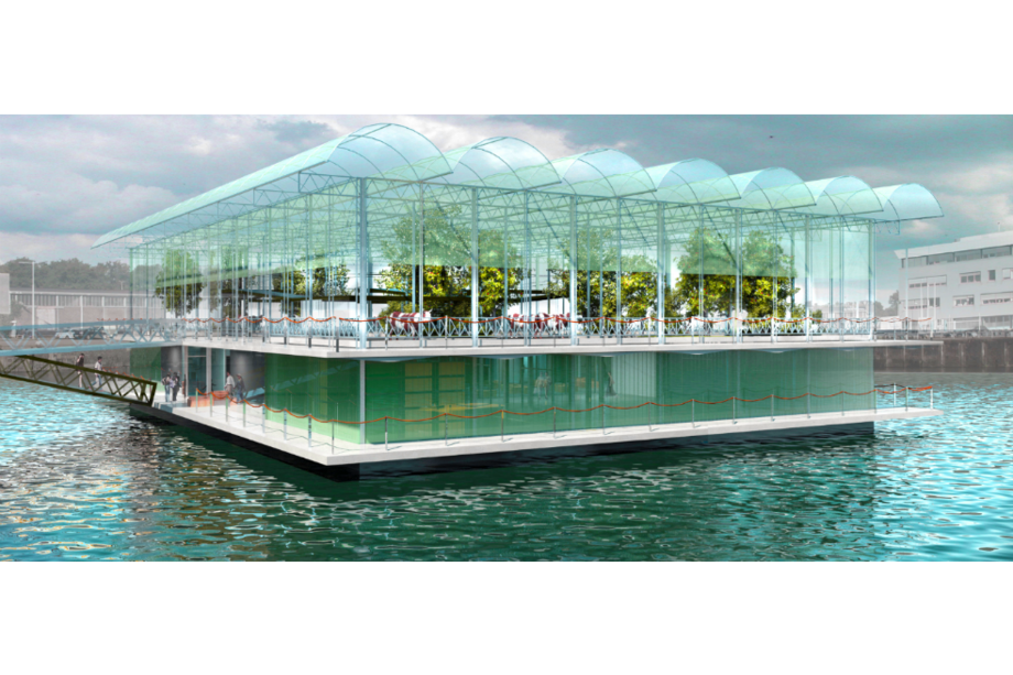 La compañía espera expandir sus granjas flotantes para pollos y producción de verduras. / Floating Farm