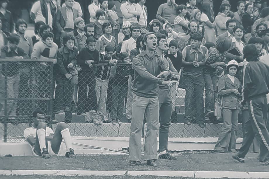 El director técnico argentino Carlos Salvador Bilardo dirigió al Deportivo Cali entre 1977 y 1978.