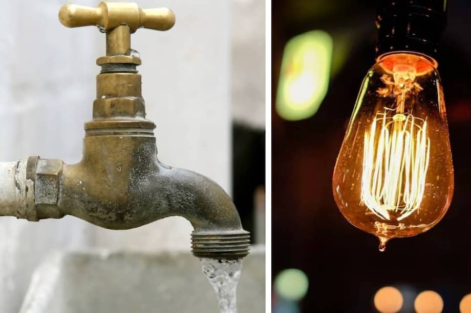 Cortes de agua y luz en Bogotá