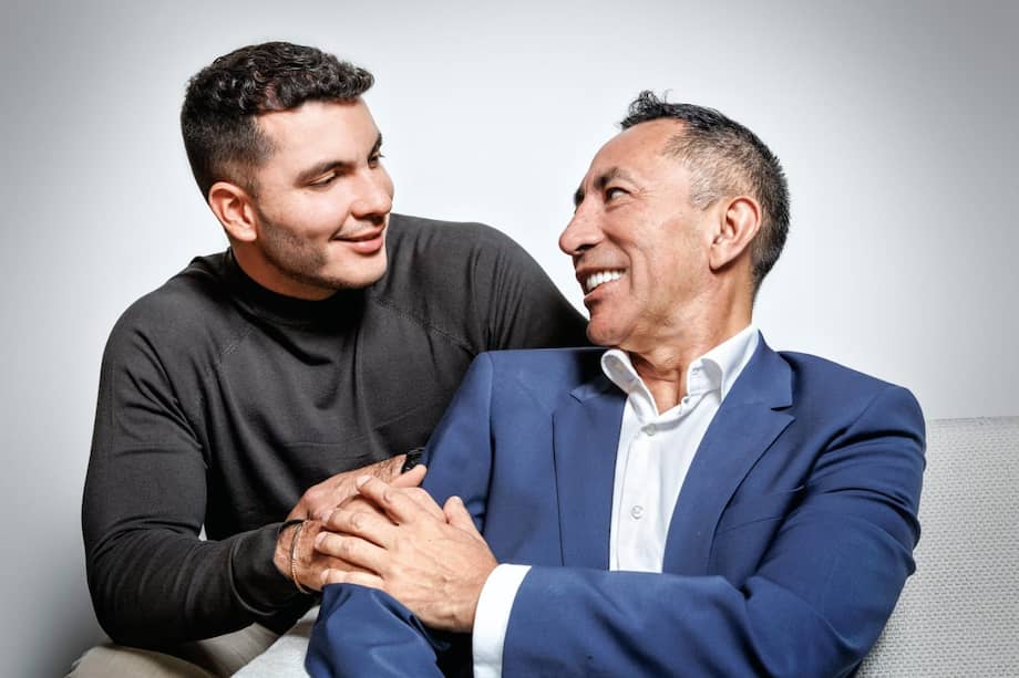 Carlos Julián Caicedo Cano, administrador de negocios internacionales, y Ricardo Roa Barragán, presidente de Ecopetrol.