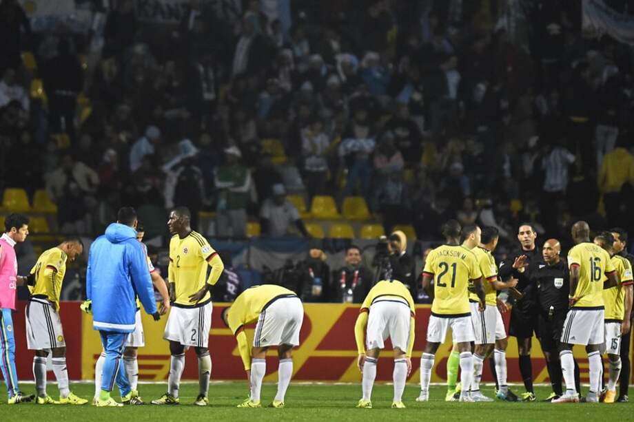 Colombia quedó eliminada en los cuartos de final de la Copa América. Foto: AFP