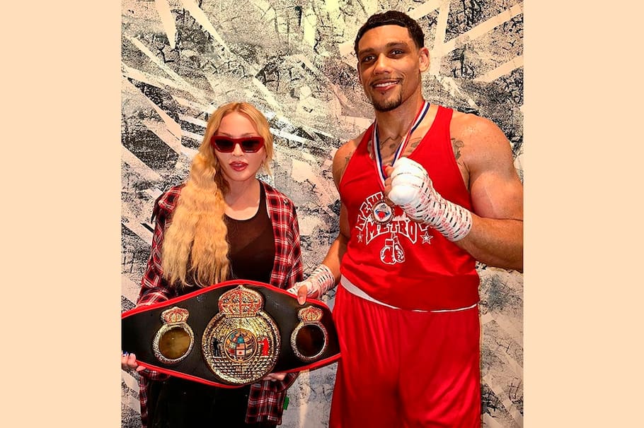 Madonna presentó a su nuevo novio, 35 años menos que ella, en su cumpleaños