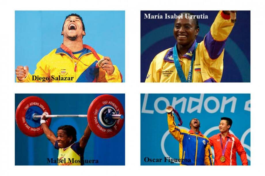 Medallistas colombianos en los Olímpicos