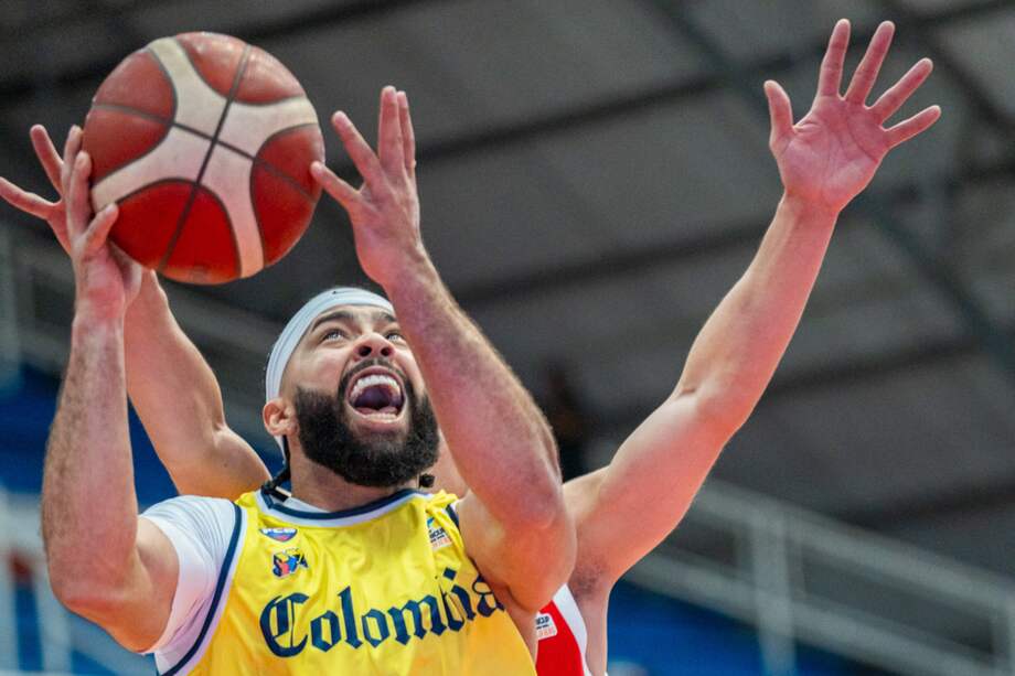 Romario Roque lideró la ofensiva de Colombia en su partido contra Chile.