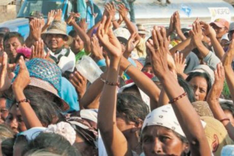 Según cifras del Departamento de Prosperidad Social, La Guajira es el segundo departamento con más personas en condición de pobreza, con un 53,3 %. / EFE