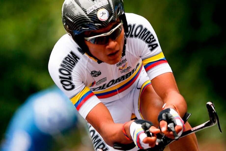 Hernando Bohórquez / foto Fedeciclismo cortesía Luis Barbosa