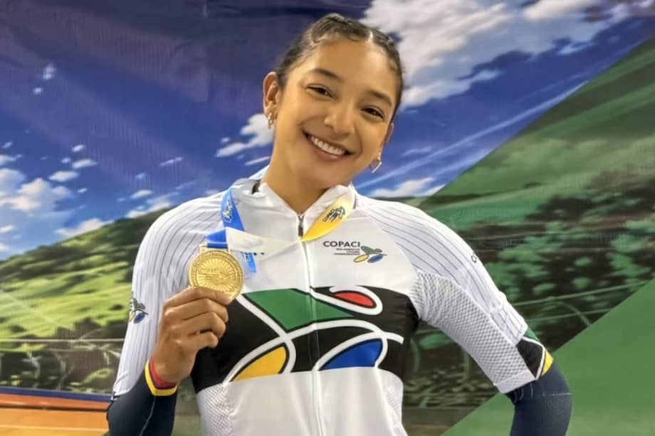 La ciclista juvenil de la selección de Colombia rompió el récord mundial en la prueba de kilómetro en el Panamericano de México. Detrás de esa marca hay una historia de frustraciones, sacrificios y el amor incondicional de una madre.