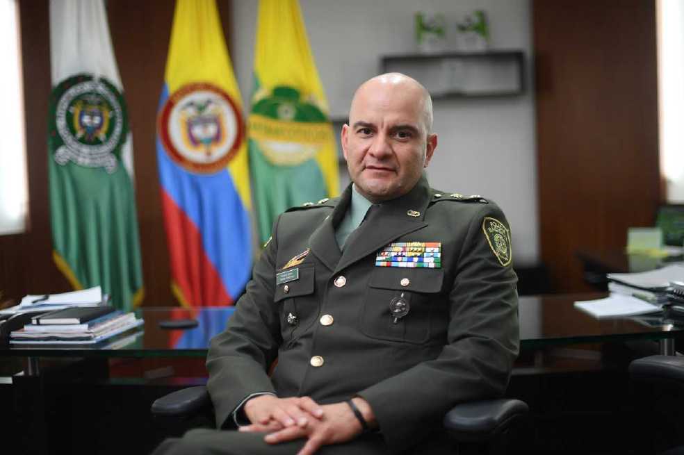  El general Fabián Laurence Cárdenas es el  director de Antinarcóticos. / Cristiaan Garavito 