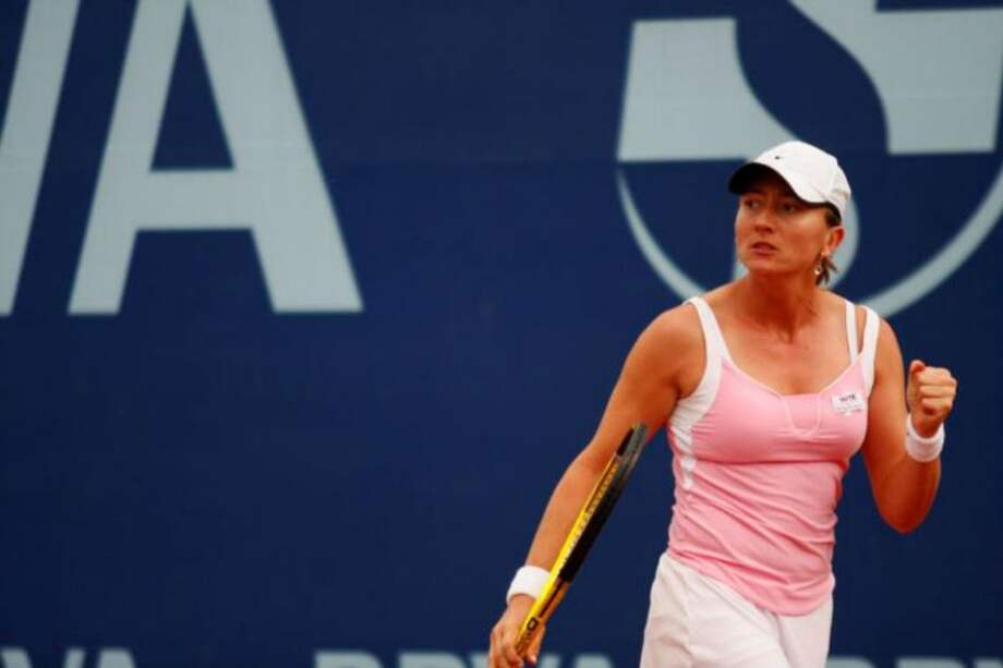 Catalina Castaño, tenista colombiana. Foto: AFP