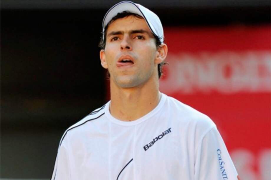 El tenista colombiano Santiago Giraldo.