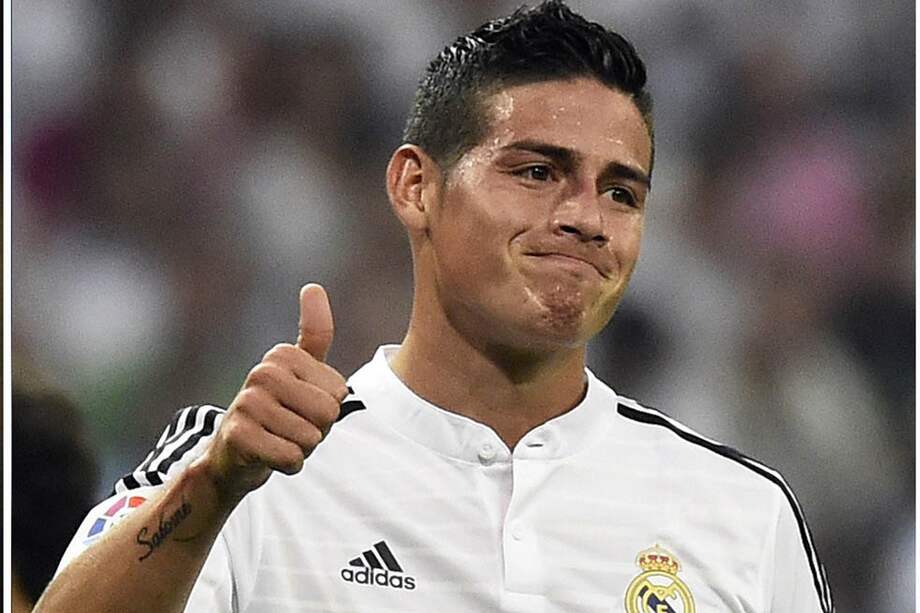 James Rodríguez jugará en la misma posición que lo hizo en Anfield. / EFE