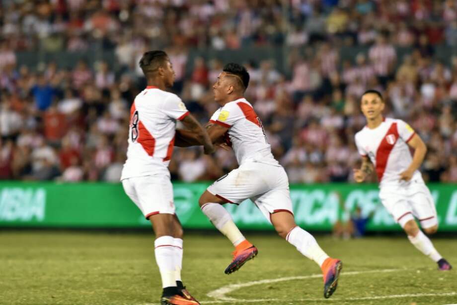 Perú llegó a 14 puntos en la tabla de la eliminatoria, es octavo. / AFP