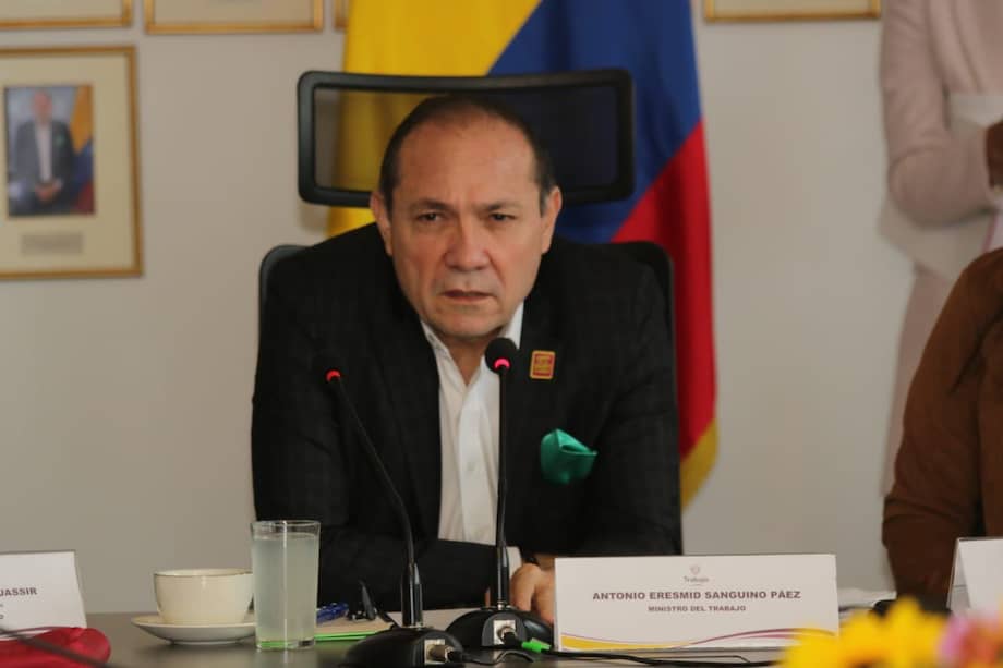Ministro de Trabajo, Antonio Sanguino.