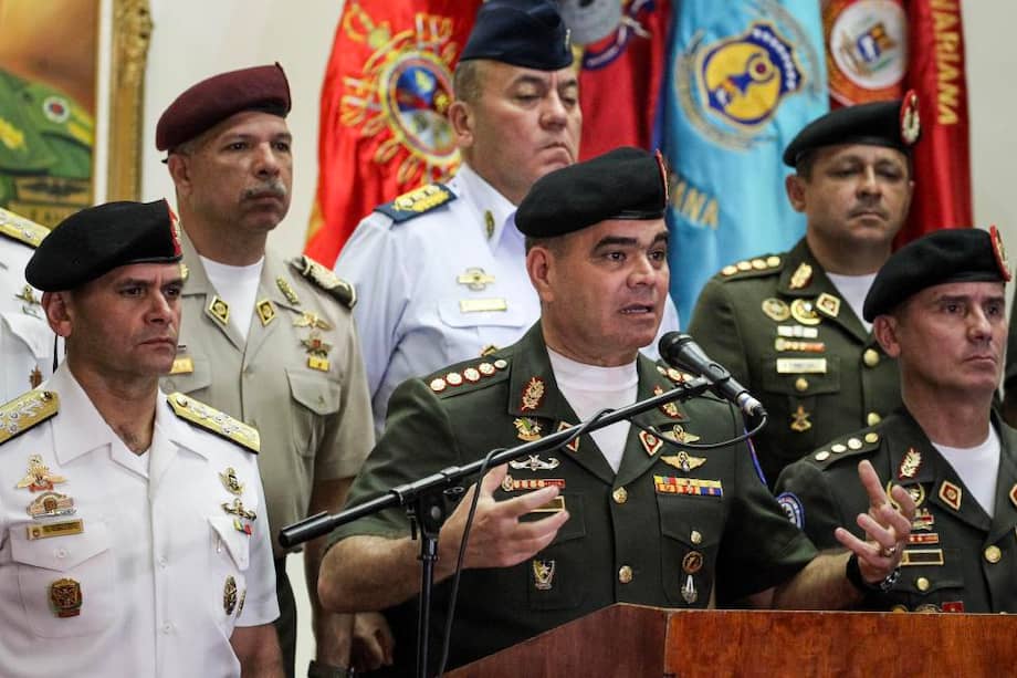 El ministro de Defensa del Venezuela, el general Vladimir Padrino, es el verdadero poder. / EFE
