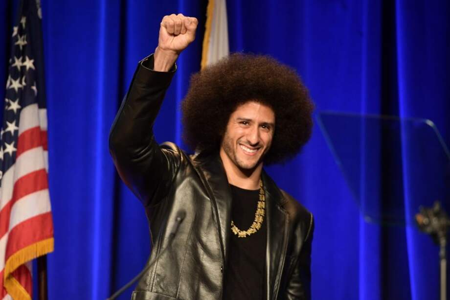 Colin Kaepernick, exjugador de la NFL que fue fichado por Nike. / AFP