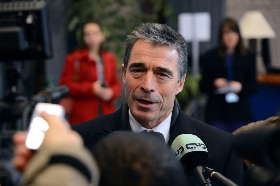 Anders Fogh Rasmussen, secretario general de la OTAN. Foto: EFE