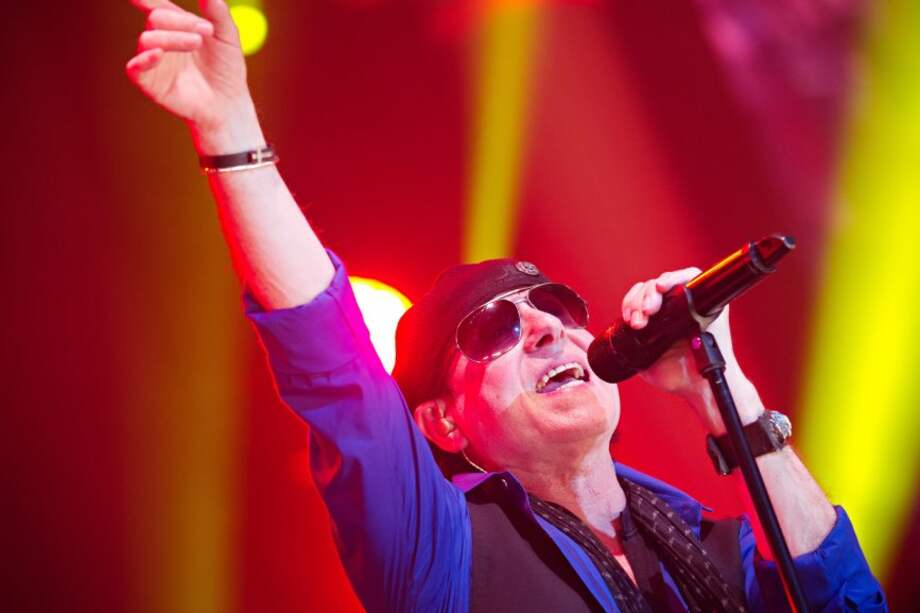 El cantante Klaus Meine durante un concierto de Scorpions en 2014. / Efe