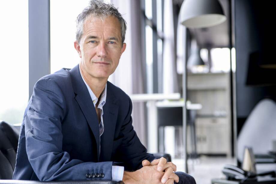 El escritor inglés Geoff Dyer fue invitado a la Filbo por el British Council. / Daniel Álvarez