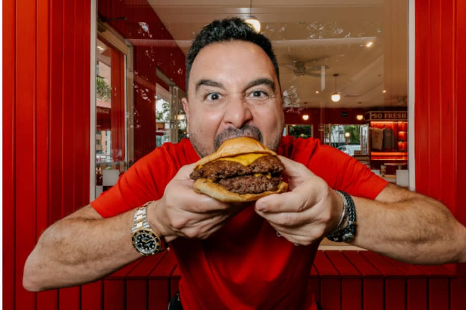 Tulio Zuloaga, influenciador gastronómico colombiano y creador del festival Burger Master.