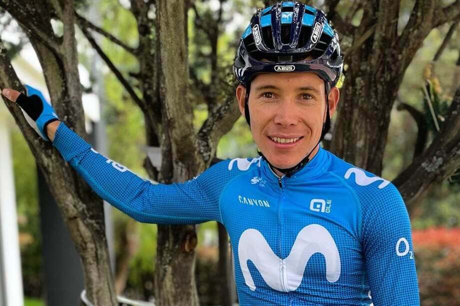 El ciclista colombiano llegó a la escuadra española proveniente del equipo Astana.