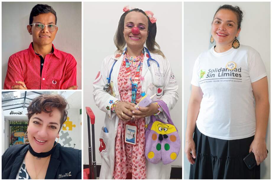 Finalistas de la categoría Salud y Bienestar de Titanes Caracol 2024.