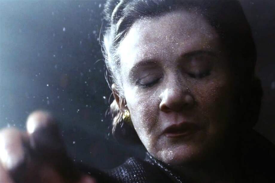 La actriz Carrie Fisher (Q.E.P.D.) en su rol de Leia Organa en la saga "Star Wars". / Cortesía Disney