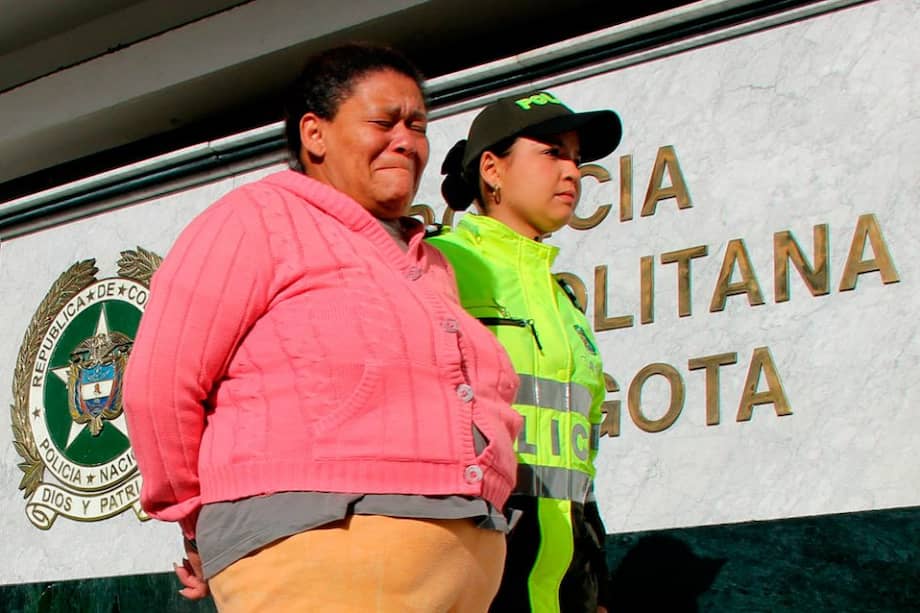 Margarita Zapata Moreno acusada de vender la virginidad de sus hijas. Foto: EFE