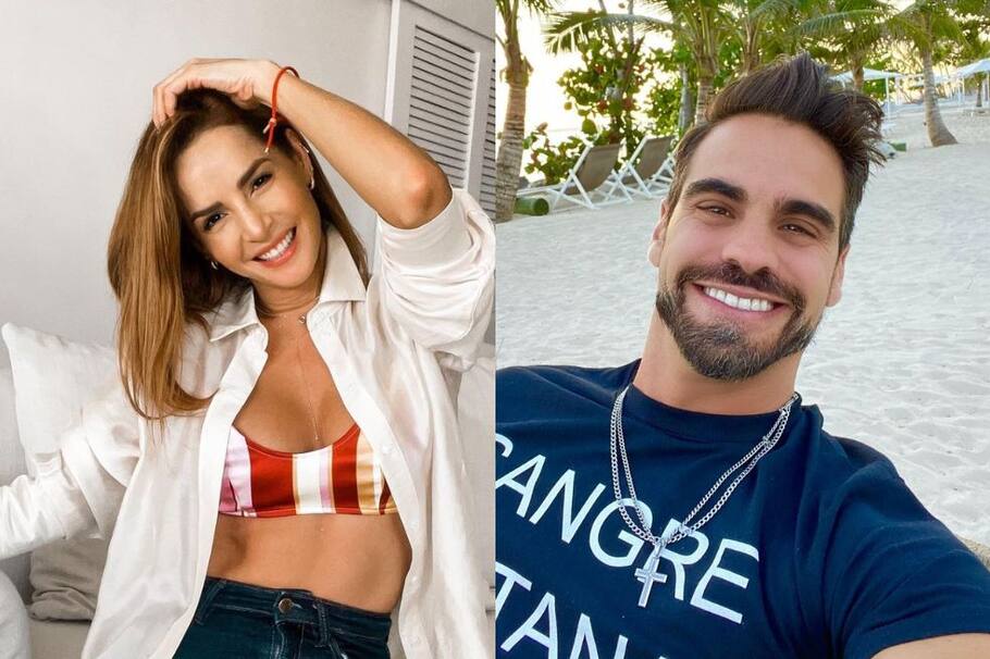 Con mucha alegría, el presentador confirmó los rumores que lo vinculaban con la actriz Carmen Villalobos y aseguró estar muy enamorados.