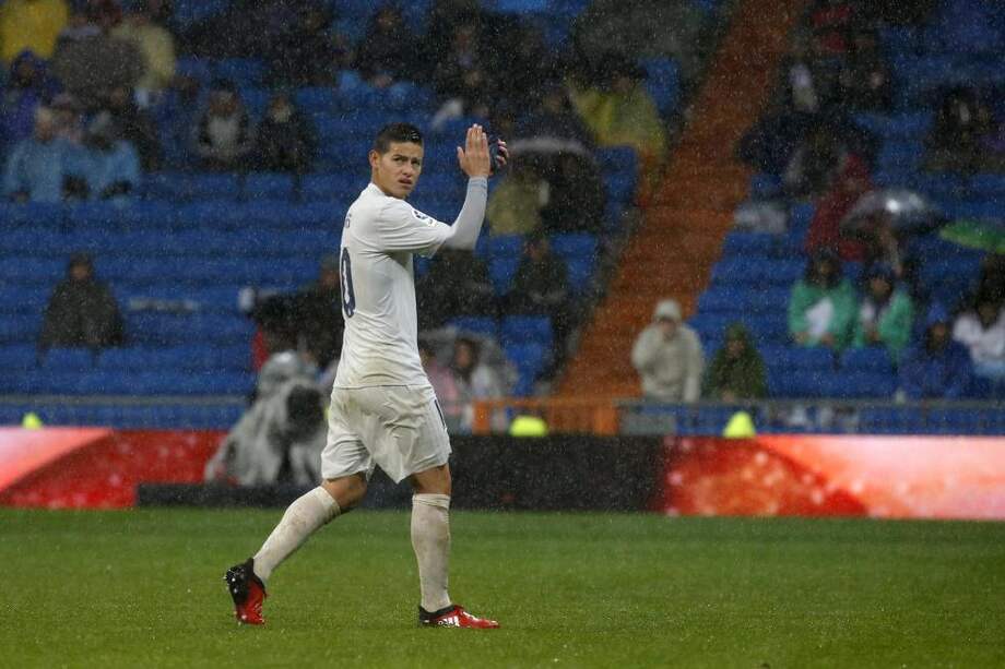 James llegó al Real Madrid en el verano de 2014 a cambio de 80 millones de euros.