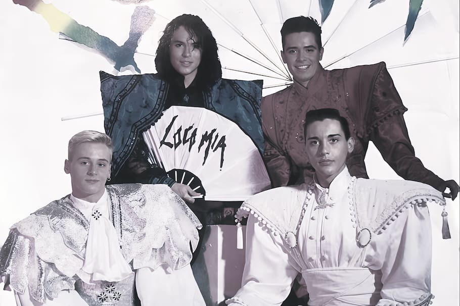 Juan Antonio, Carlos, Francesc y Manolo, integrantes de Locomía.