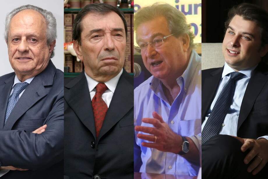 Manuel Santiago Mejía, Fuad Char y Jaime y Gabriel Gilinski están entre los empresarios que precandidatos han buscado.