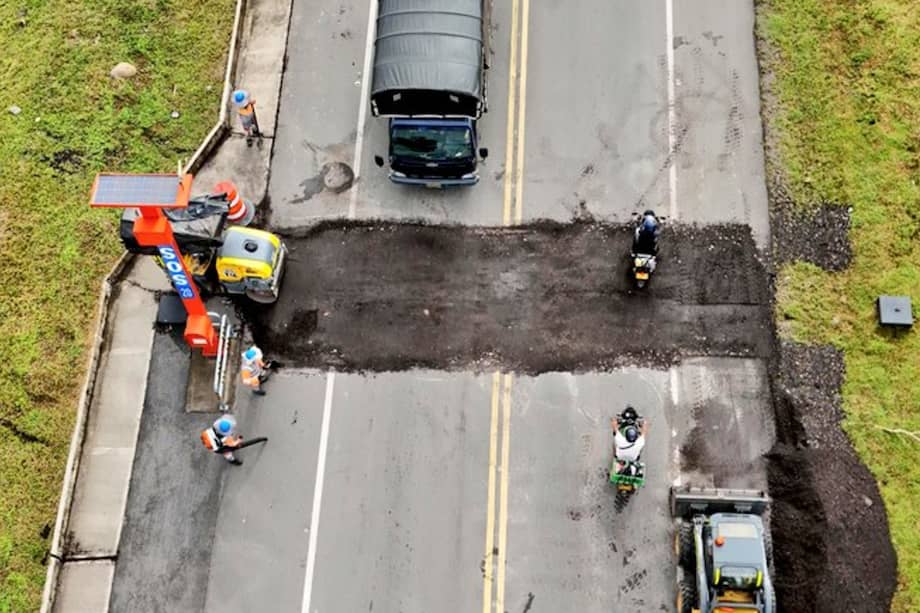 El sismo de magnitud 6.5 del pasado 8 de mayo agrietó algunas partes de la vía al Llano.