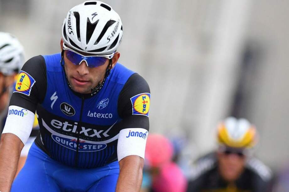 El ciclista colombiano Fernando Gaviria.