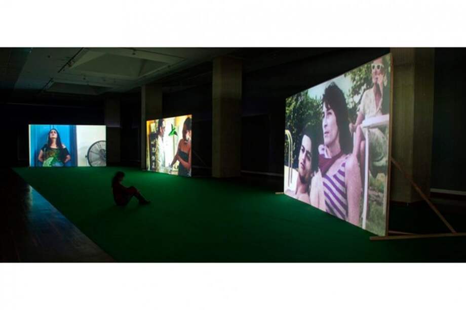 Imagen de la videoinstalación "Frío en Colombia". / Cortesía