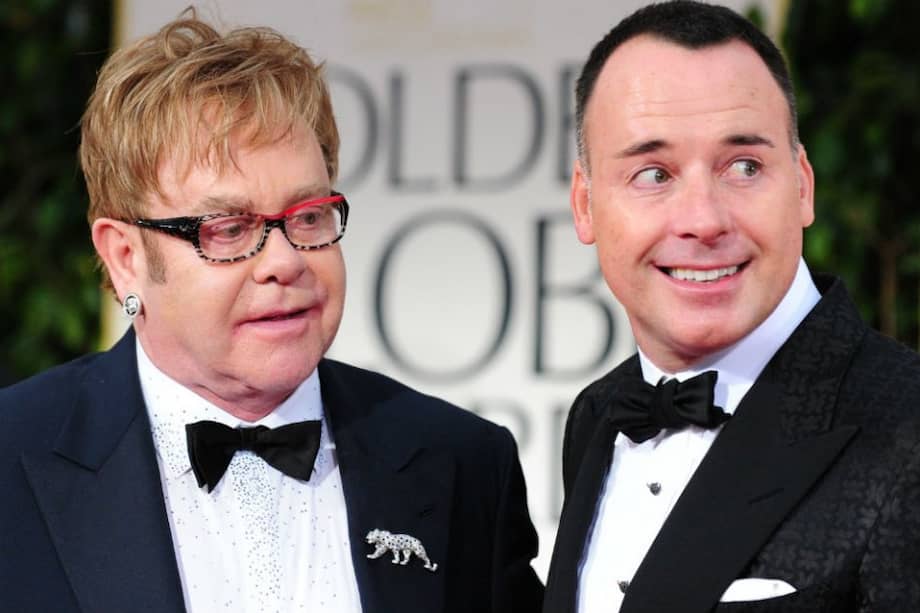 Sir Elton John y David Furnish