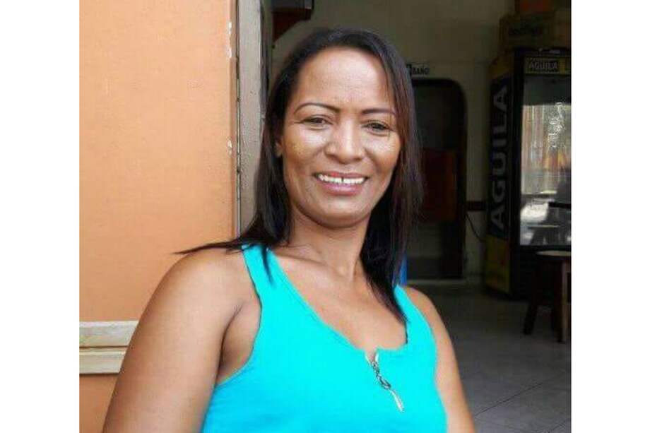 Ana María Cortés fue asesinada ayer por sujetos desconocidos en Cáceres (Antioquia). / Tomada de Twitter @JovenesConPetro