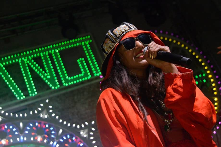 La cantante M.I.A.